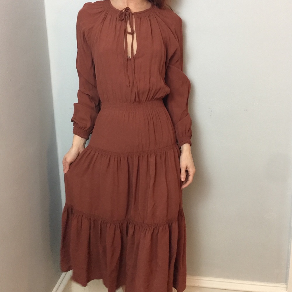 Urban Outfitters Reese Smocked Prairie Dress - Picture 4 of 8